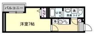 ベイルーム花月園前の物件間取画像